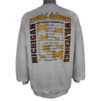 NFL - Michigan Wolverines Big Ten Champions Crew Neck Sweatshirt 1997 X-Large Vintage Retro Football