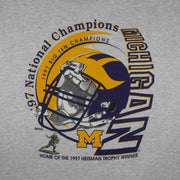 NFL - Michigan Wolverines Big Ten Champions Crew Neck Sweatshirt 1997 X-Large Vintage Retro Football