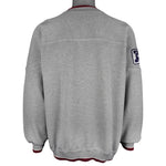 NFL (Lee) - San Francisco 49ers Embroidered V-Neck Sweatshirt 1990s Large Vintage Retro Football