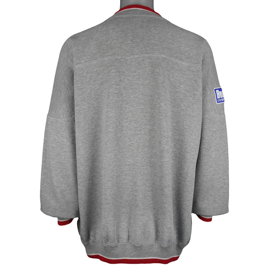 NCAA (Lee) - Wisconsin Badgers V-Neck Sweatshirt 1990s XX-Large Vintage Retro