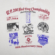 Vintage - U.P. 200 Sled Dog 10th Anniversary Sweatshirt 1999 X-Large Vintage Retro