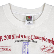 Vintage - U.P. 200 Sled Dog 10th Anniversary Sweatshirt 1999 X-Large Vintage Retro