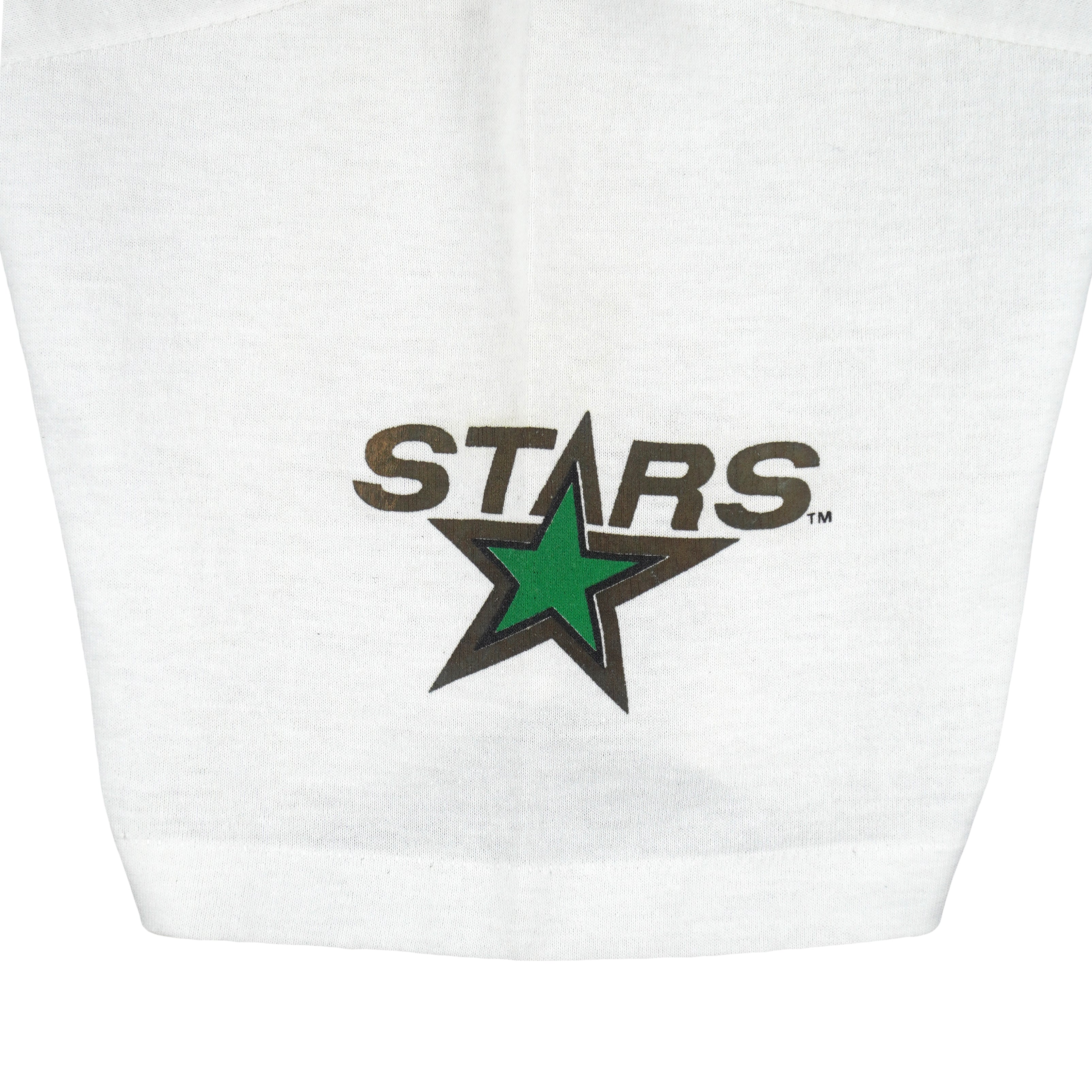 NHL (Bulletin Athletic) - Dallas Stars Hockey T-Shirt 1991 X-Large Vintage Retro