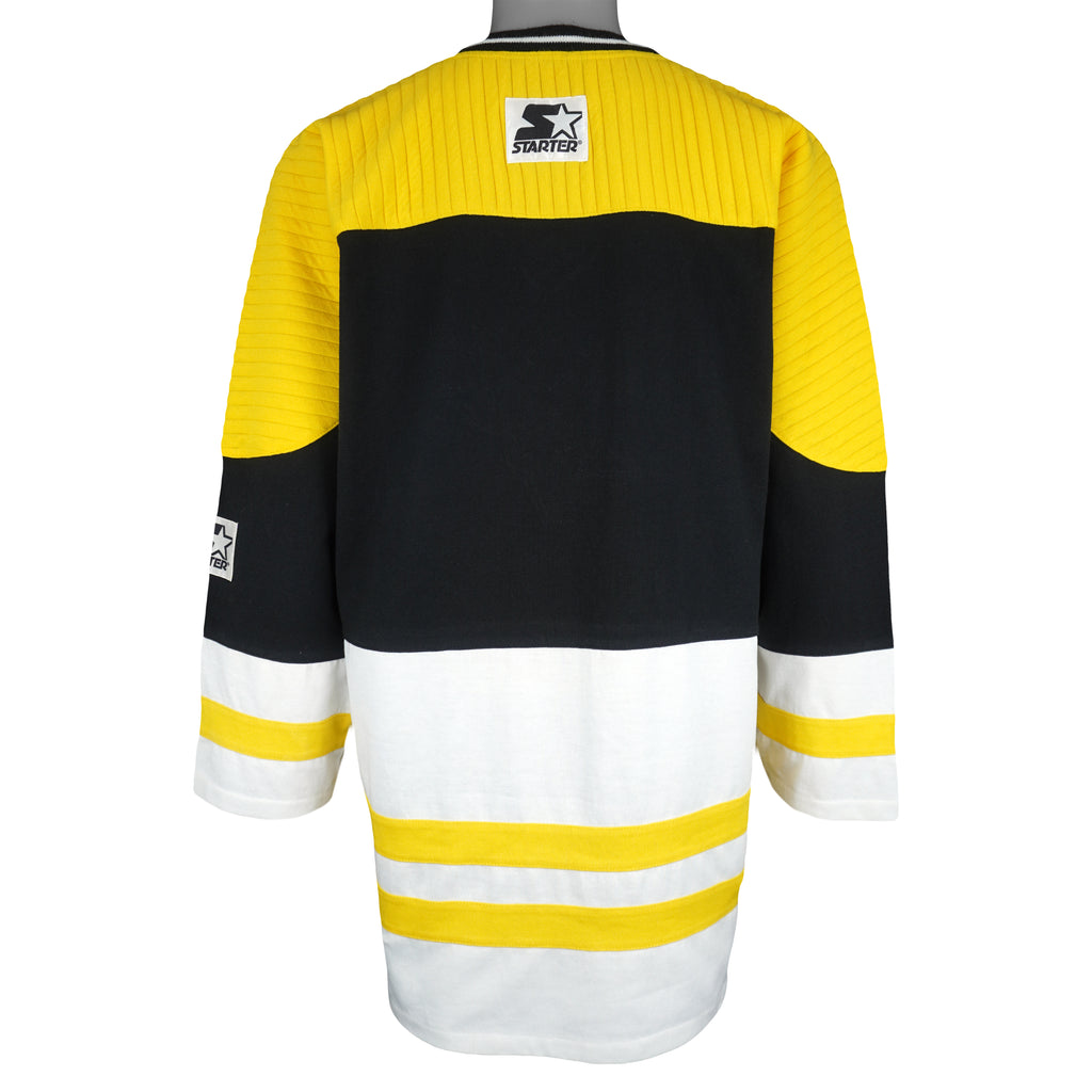Starter - Pittsburgh Penguins Embroidered Hockey Jersey 1990s X-Large Vintage Retro