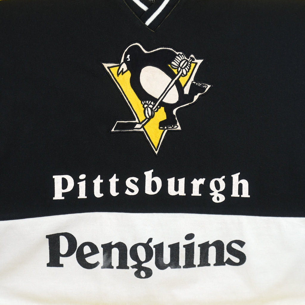 Starter - Pittsburgh Penguins Embroidered Hockey Jersey 1990s X-Large Vintage Retro