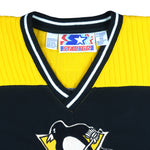 Starter - Pittsburgh Penguins Embroidered Hockey Jersey 1990s X-Large Vintage Retro