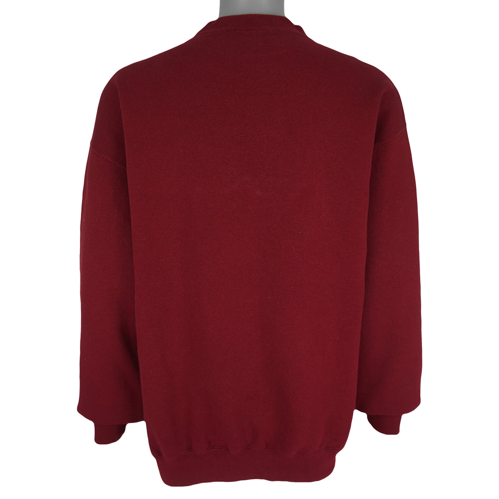 NCAA (Logo Athletic) - Alabama Crimson Tide Crew Neck Sweatshirt 1990s Large Vintage Retro