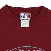 NCAA (Logo Athletic) - Alabama Crimson Tide Crew Neck Sweatshirt 1990s Large Vintage Retro