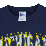 NCAA (Pro Player) - Michigan Wolverines Rose Bowl Game Sweatshirt 1998 Medium Vintage Retro