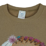 Vintage (Delta) - Buffalo Dreamcatcher Crew Neck Sweatshirt 1990s Medium Vintage Retro