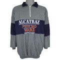 Vintage - Alcatraz Psycho Ward Outpatient 1/4 Zip Sweatshirt 1990s X-Large Vintage Retro