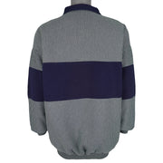 Vintage - Alcatraz Psycho Ward Outpatient 1/4 Zip Sweatshirt 1990s X-Large Vintage Retro