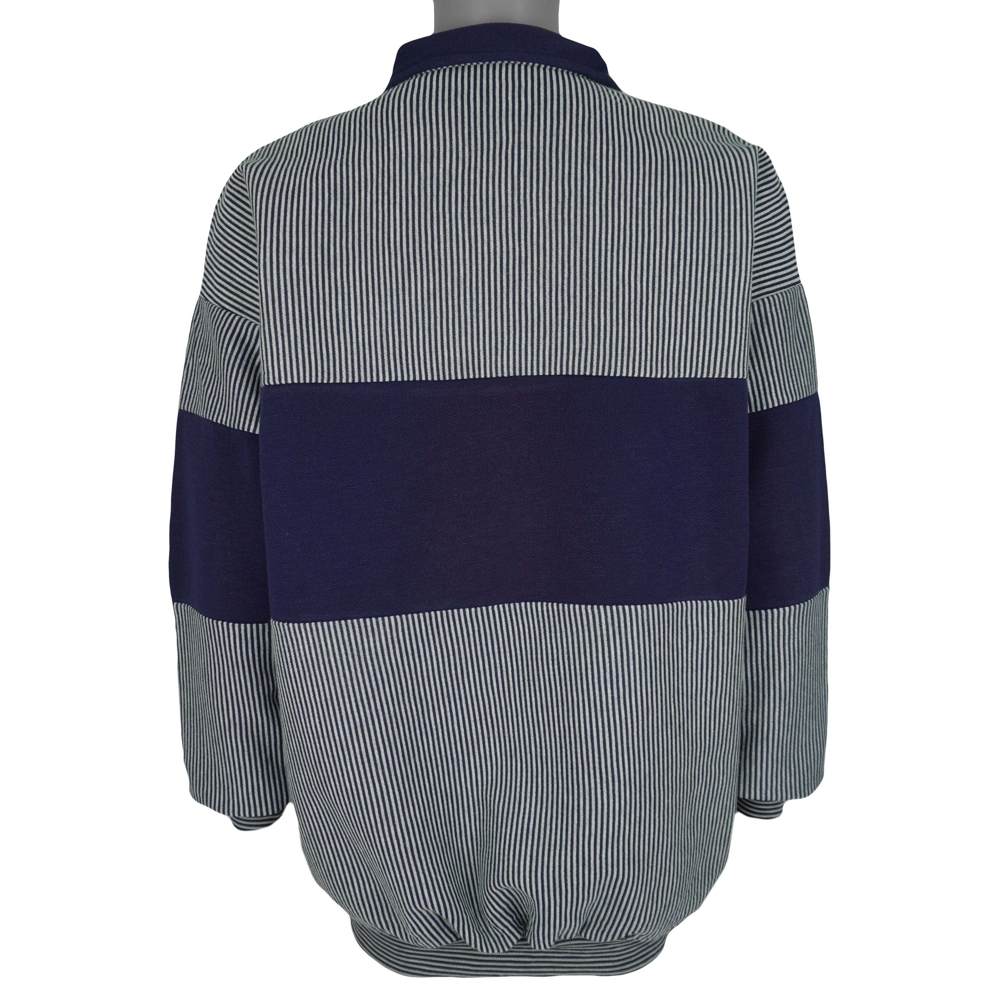 Vintage - Alcatraz Psycho Ward Outpatient 1/4 Zip Sweatshirt 1990s X-Large Vintage Retro