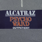 Vintage - Alcatraz Psycho Ward Outpatient 1/4 Zip Sweatshirt 1990s X-Large Vintage Retro