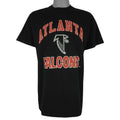 NFL (Russell Athletic) - Atlanta Falcons Single Stitch T-Shirt 1990s Large Vintage Retro Football