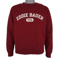 Vintage - Eddie Bauer Spell-Out Crew Neck Sweatshirt 1990s Small Vintage Retro