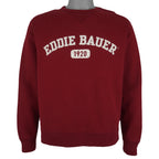 Vintage - Eddie Bauer Spell-Out Crew Neck Sweatshirt 1990s Small Vintage Retro