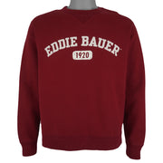 Vintage - Eddie Bauer Spell-Out Crew Neck Sweatshirt 1990s Small Vintage Retro