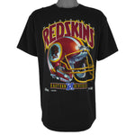 NFL (Salem) - Washington Redskins Helmet T-Shirt 1992 X-Large Vintage Retro Football