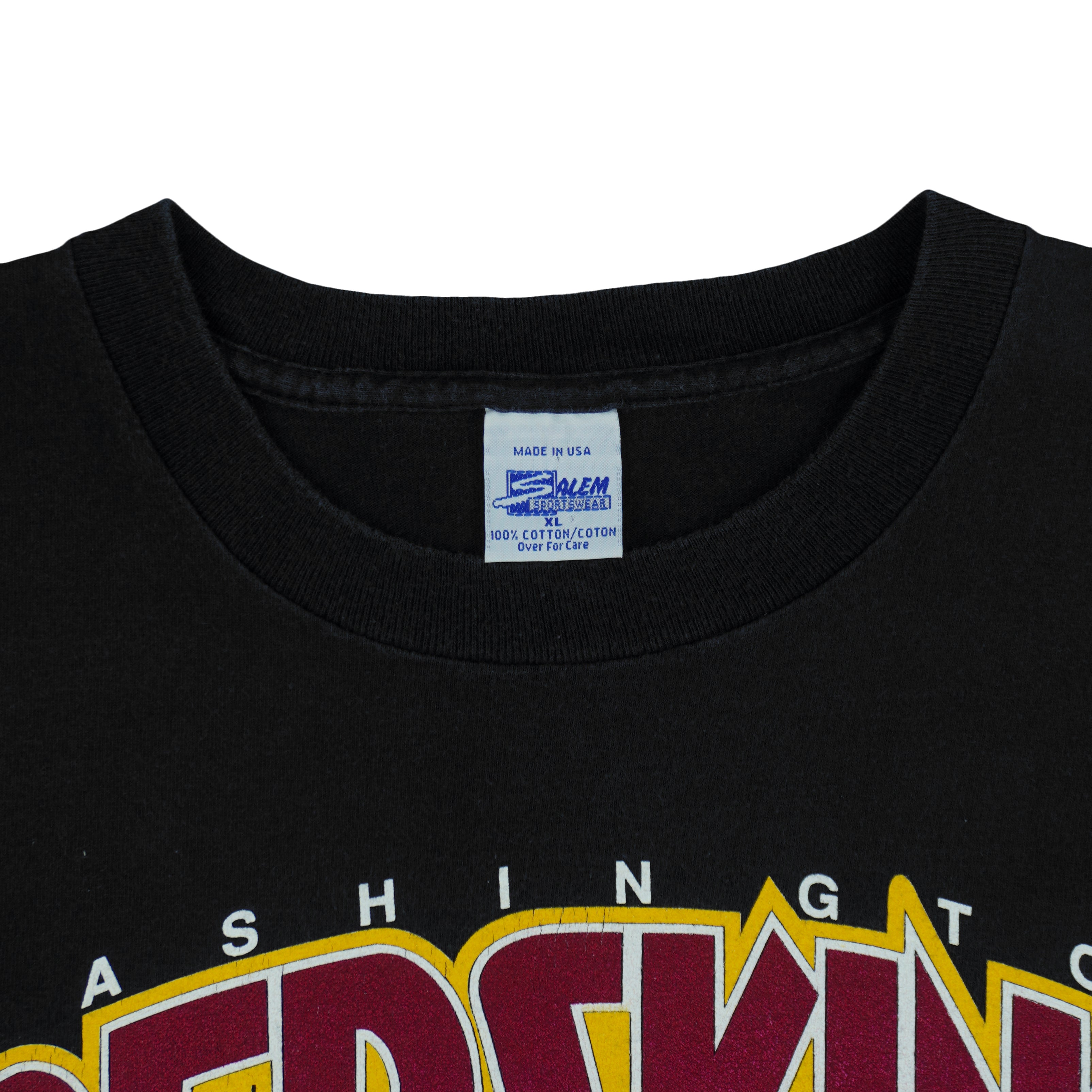 NFL (Salem) - Washington Redskins Helmet T-Shirt 1992 X-Large Vintage Retro Football