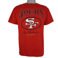 NFL (Nutmeg) - San Francisco 49ers T-Shirt 1995 X-Large Vintage Retro Football