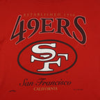 NFL (Nutmeg) - San Francisco 49ers T-Shirt 1995 X-Large Vintage Retro Football