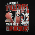 NFL - Atlanta Falcons Super Bowl XXXIII Players T-Shirt 1999 Large Vintage Retro Football