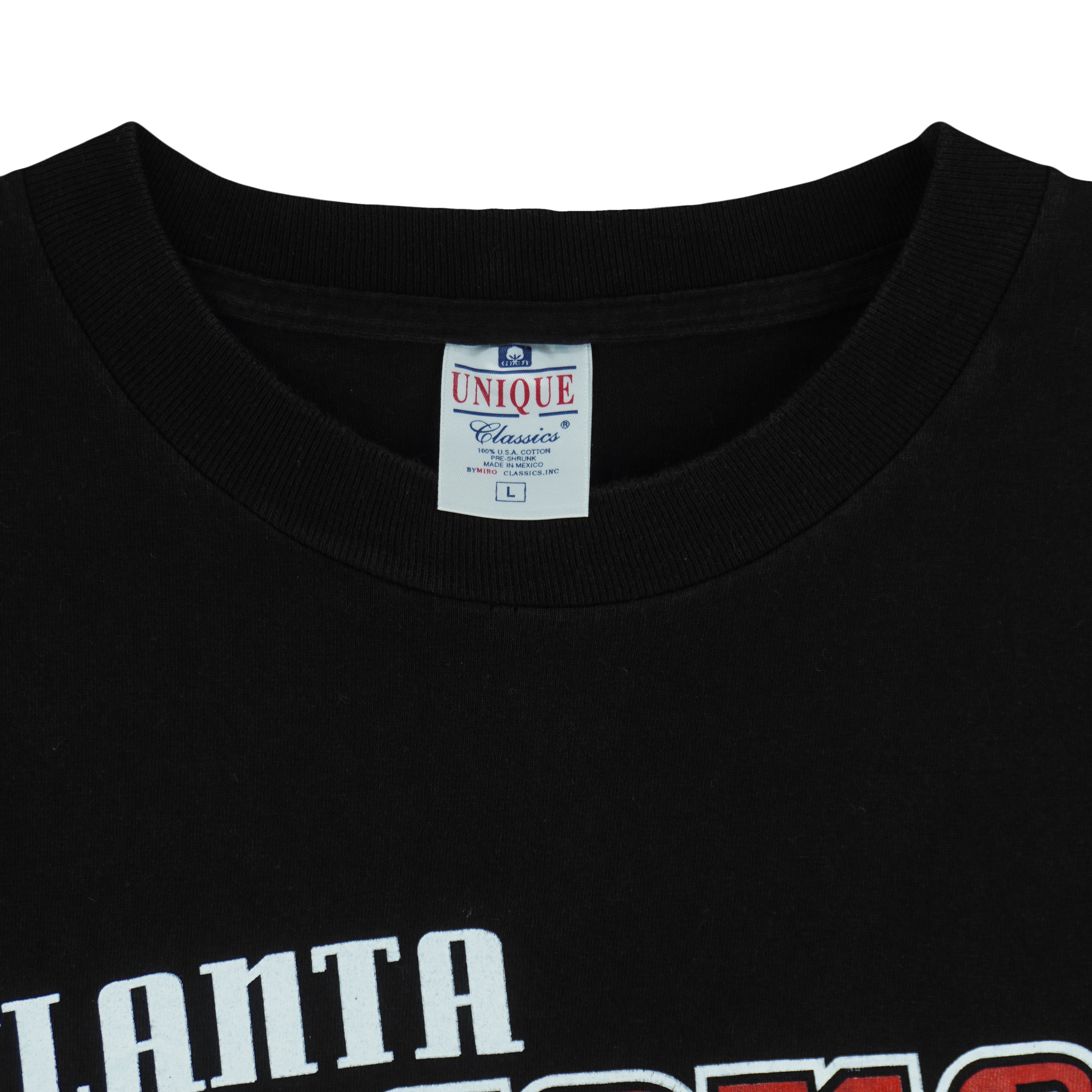 NFL - Atlanta Falcons Super Bowl XXXIII Players T-Shirt 1999 Large Vintage Retro Football