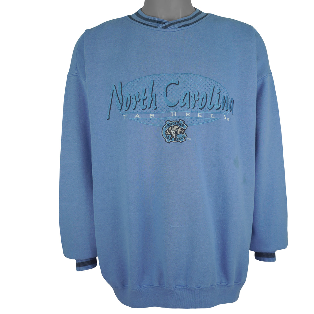 Starter (NCAA) - North Carolina Tar Heels Crew Neck Sweatshirt 1990s XX-Large Vintage Retro