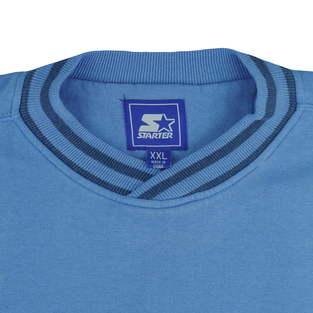 Starter (NCAA) - North Carolina Tar Heels Crew Neck Sweatshirt 1990s XX-Large Vintage Retro