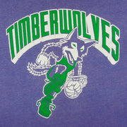 NBA (Swingster) - Minnesota Timberwolves Single Stitch T-Shirt 1990s X-Large Vintage Retro Basketball