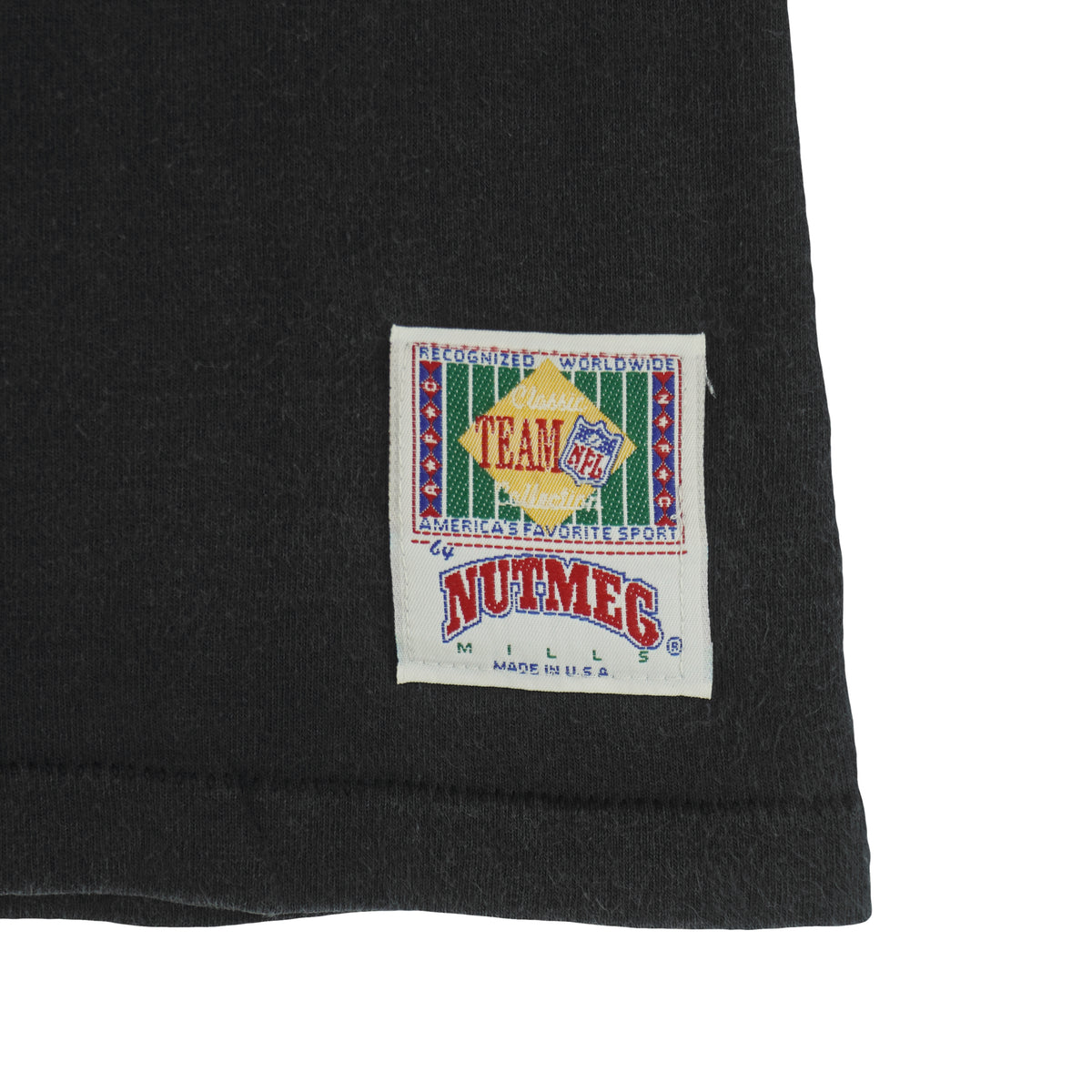Vintage NFL (Nutmeg) - Los Angeles Raiders Locker Room T-Shirt 1990s X-Large in black