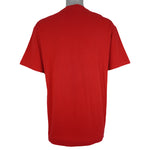 MLB (Savvy) - Carolina Mudcats Spell-Out T-Shirt 1993 Large Vintage Retro Baseball