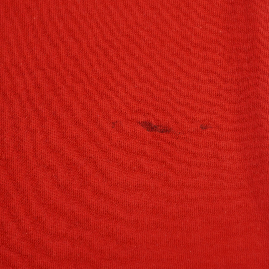 MLB (Savvy) - Carolina Mudcats Spell-Out T-Shirt 1993 Large Vintage Retro Baseball