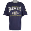 MLB (Lee) - Milwaukee Brewers Baseball T-Shirt 2000 XX-Large Vintage Retro Baseball