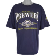 MLB (Lee) - Milwaukee Brewers Baseball T-Shirt 2000 XX-Large Vintage Retro Baseball
