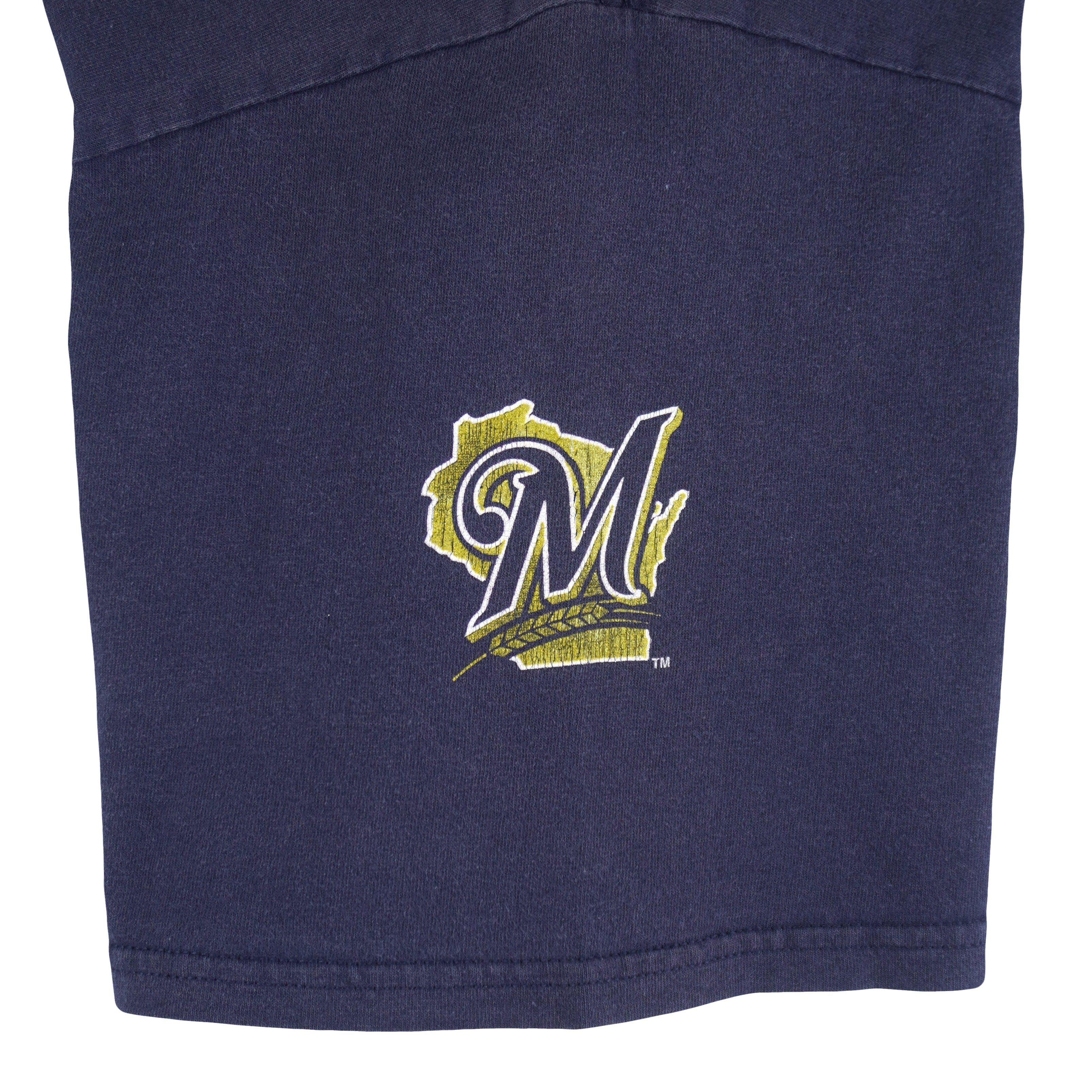 MLB (Lee) - Milwaukee Brewers Baseball T-Shirt 2000 XX-Large Vintage Retro Baseball
