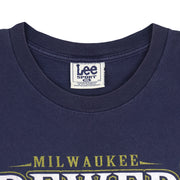 MLB (Lee) - Milwaukee Brewers Baseball T-Shirt 2000 XX-Large Vintage Retro Baseball
