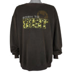 Vintage (Jansport) - Born To Hunt Crew Neck Sweatshirt 1990s XX-Large Vintage Retro