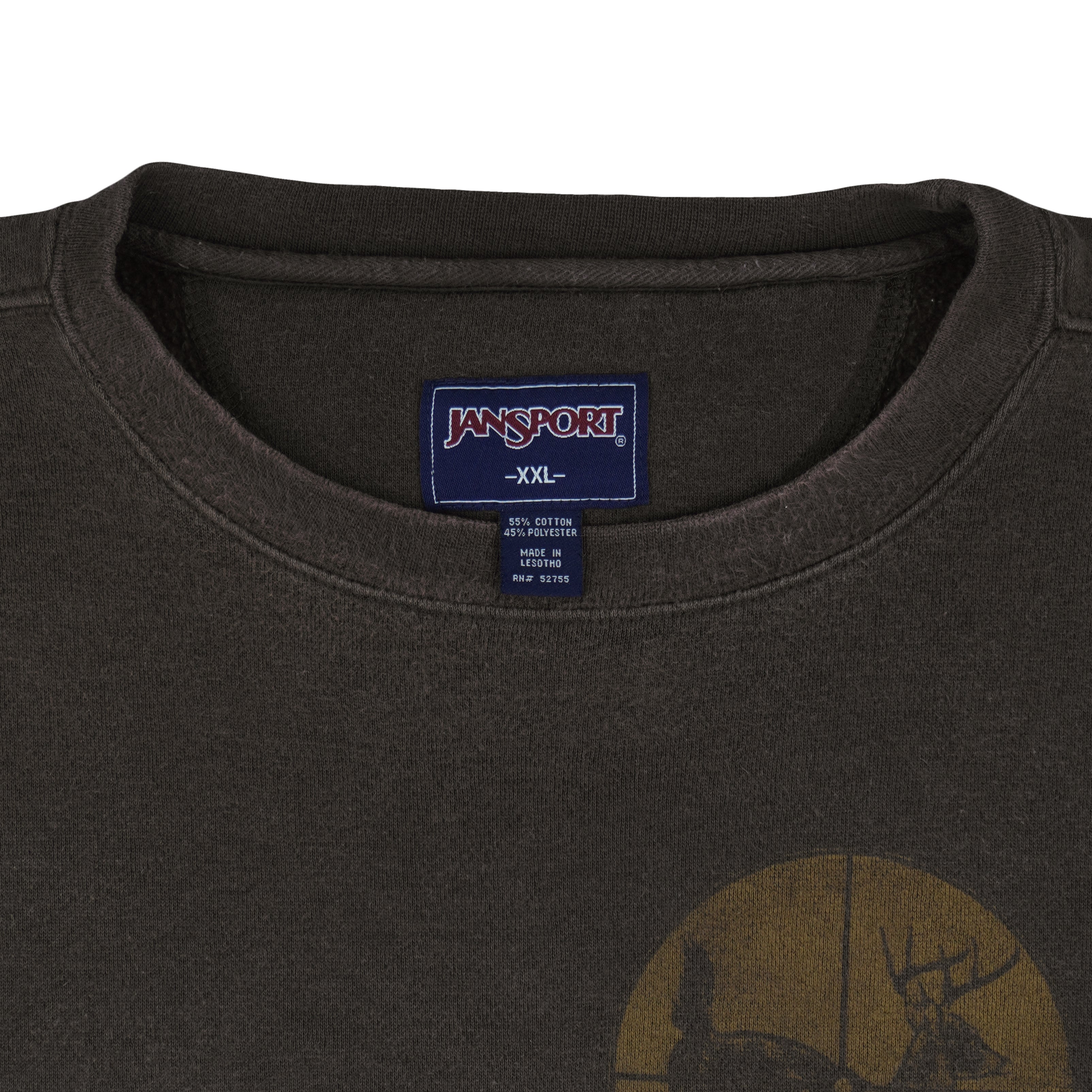 Vintage (Jansport) - Born To Hunt Crew Neck Sweatshirt 1990s XX-Large Vintage Retro