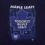 NHL (Trench) - Toronto Maple Leafs T-Shirt 1990s X-Large Vintage Retro Hockey