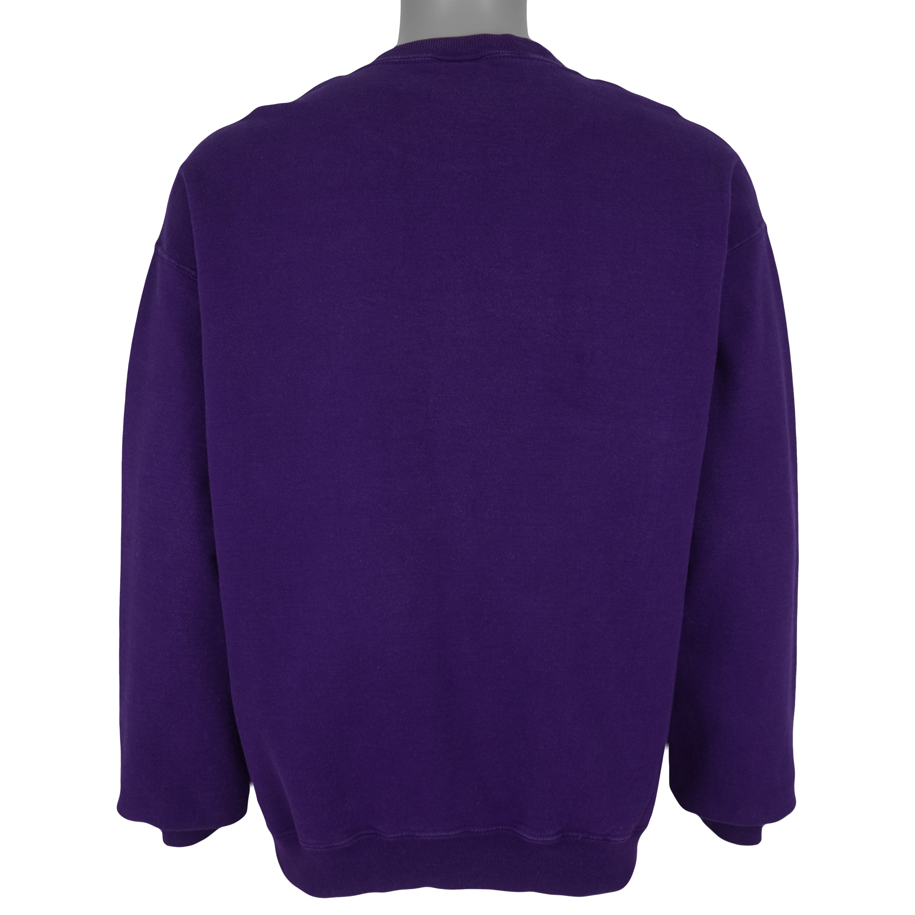 NCAA (AS Sport) - LSU Tigers Embroidered Crew Neck Sweatshirt 1990s Large Vintage Retro