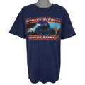 NFL (Logo Athletic) - Denver Broncos Helmet T-Shirt 1990s X-Large Vintage Retro Football