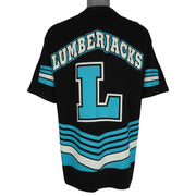 NHL (Salem) - AHL Cleveland Lumberjacks Single Stitch T-Shirt 1990s X-Large Vintage Retro Hockey