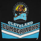 NHL (Salem) - AHL Cleveland Lumberjacks Single Stitch T-Shirt 1990s X-Large Vintage Retro Hockey