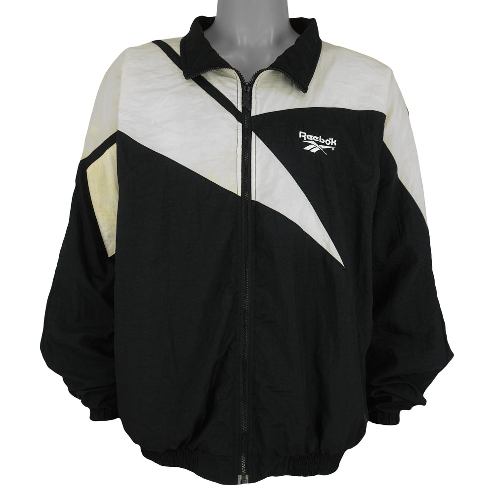 Reebok - Shawn Kemp Kamikaze Style Warm-up Windbreaker 1990s X-Large Vintage Retro