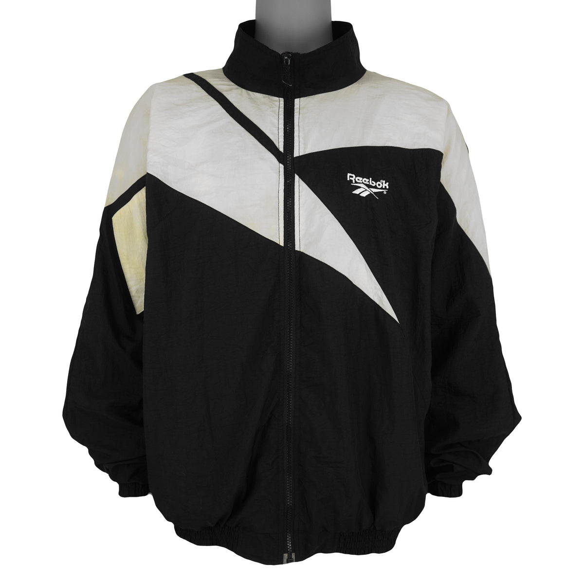 Reebok - Shawn Kemp Kamikaze Style Warm-up Windbreaker 1990s X-Large Vintage Retro