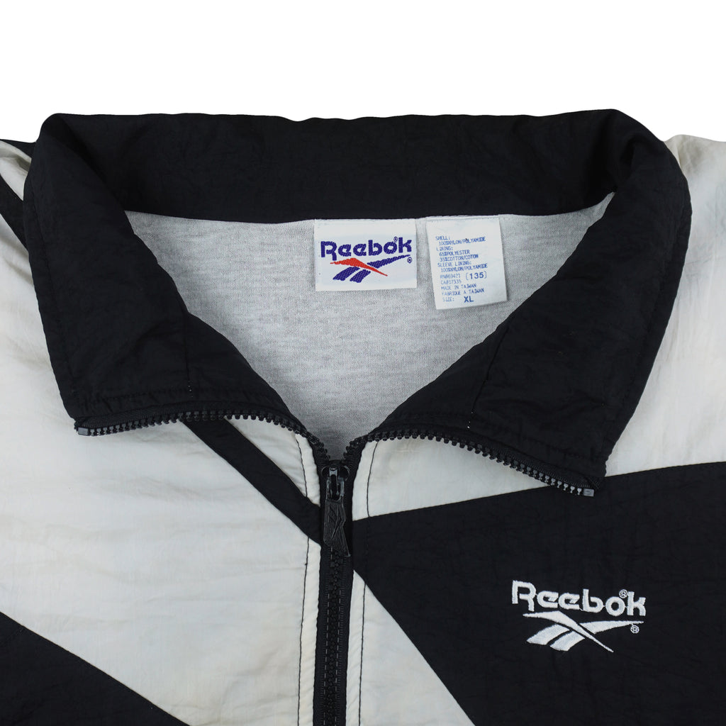 Reebok - Shawn Kemp Kamikaze Style Warm-up Windbreaker 1990s X-Large Vintage Retro