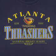 NHL (Lee Sport) - Atlanta Thrashers T-Shirt 1990s Large Vintage Retro Hockey