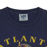 NHL (Lee Sport) - Atlanta Thrashers T-Shirt 1990s Large Vintage Retro Hockey